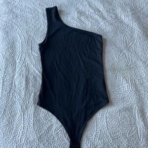 Abercrombie & Fitch One Shoulder Bodysuit